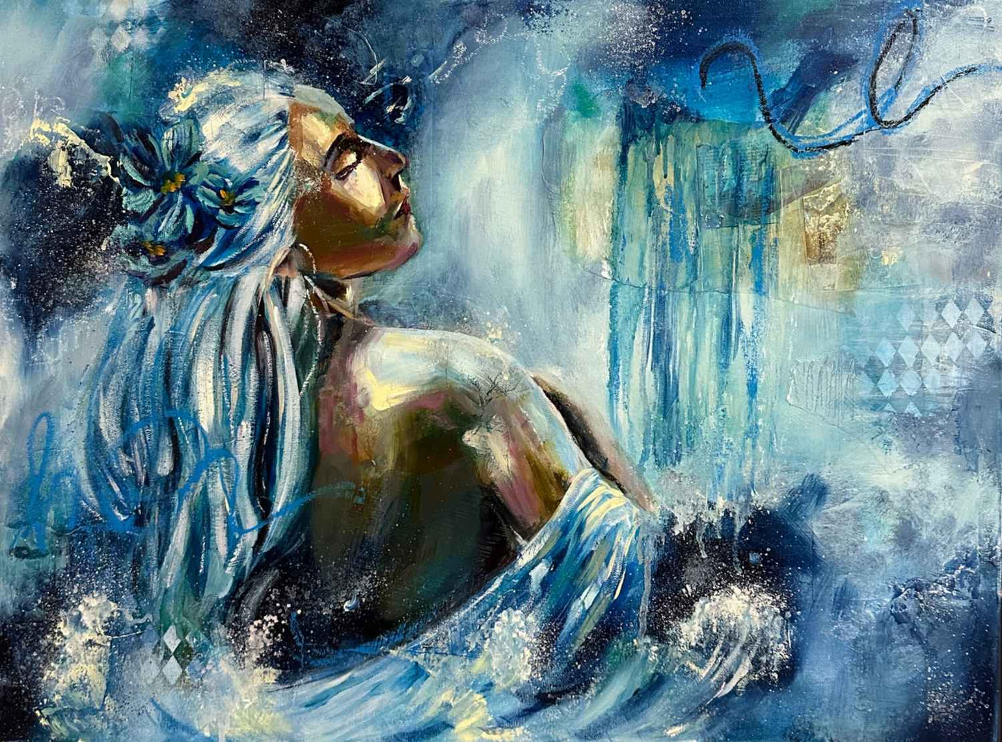 "Dancing Waters" Original Painting